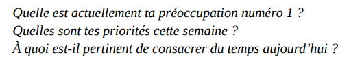 questions pour entretien individuel